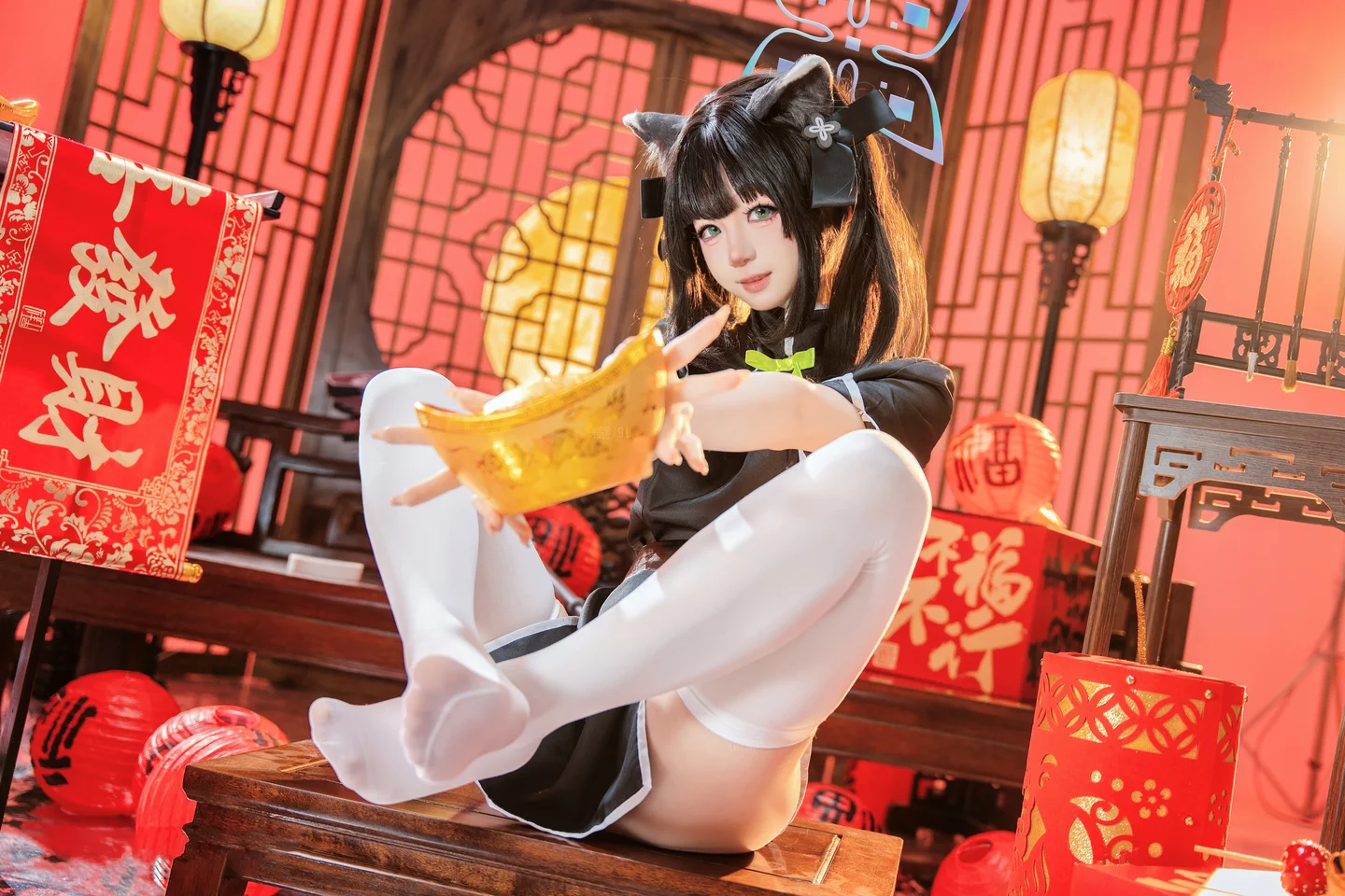 Reng - No.001 碧蓝档案·小瞬 [50P-942MB] tg@simisebaisi 【丝足阁】013.webp